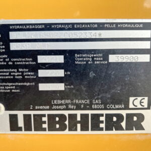 Liebherr R938 NLC Excellent Condition / Low Hours - Image 18